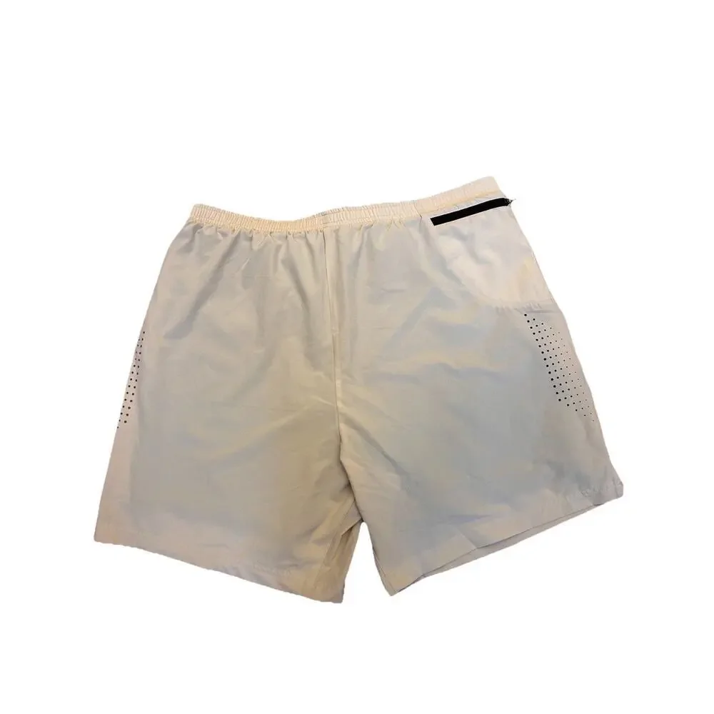 RLX Ralph Lauren Men’s Athletic Performance Stretch Ivory Shorts Size XXL